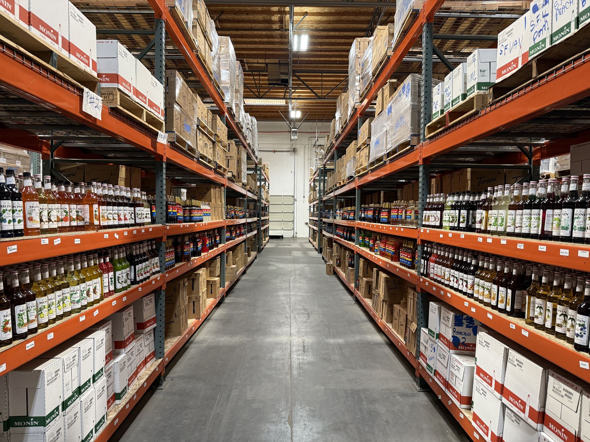Inside the EPD warehouse